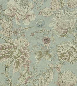 Sissinghurst Fabric by Clarke & Clarke Mineral/Blush