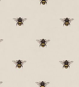 Abeja Fabric by Clarke & Clarke Ivory