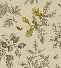 Hortus Fabric by Clarke & Clarke Linen