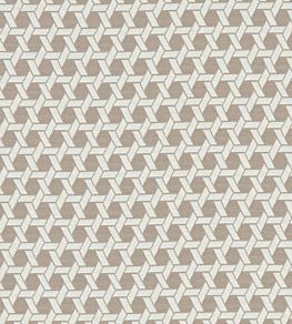 Saturn Fabric by Clarke & Clarke Mocha
