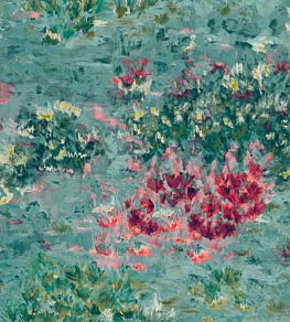 Fiore Fabric by Clarke & Clarke Mineral