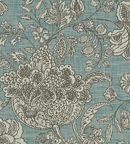 Woodsford Fabric by Clarke & Clarke Teal
