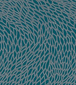 Corallino Fabric by Clarke & Clarke Kingfisher