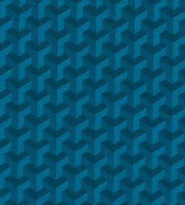Struttura Fabric by Clarke & Clarke Kingfisher