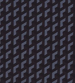 Struttura Fabric by Clarke & Clarke Nero