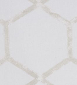 Forma Fabric by Clarke & Clarke Ivory/Siver