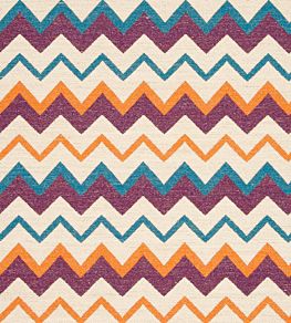 Chooli Fabric by Clarke & Clarke Capri/Plum