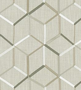 Linear Fabric by Clarke & Clarke Linen