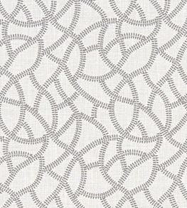 Panache Fabric by Clarke & Clarke Silver