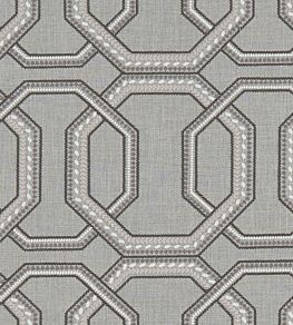 Repeat Fabric by Clarke & Clarke Charcoal