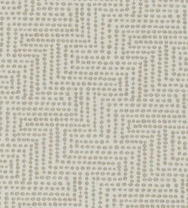Solitaire Fabric by Clarke & Clarke Ivory/linen