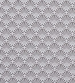 Zellige Fabric by Clarke & Clarke Charcoal