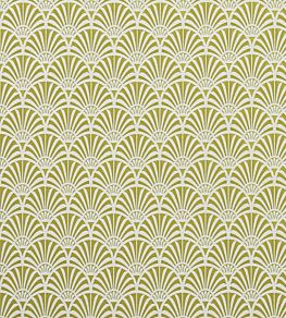 Zellige Fabric by Clarke & Clarke Chartreuse