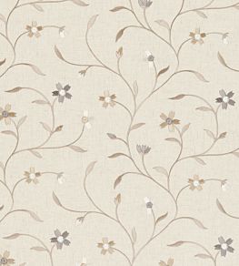 Mellor Fabric by Clarke & Clarke Natural