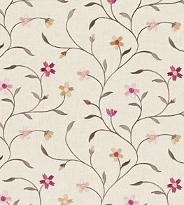 Mellor Fabric by Clarke & Clarke Raspberry