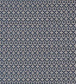 Mansour Fabric by Clarke & Clarke Indigo