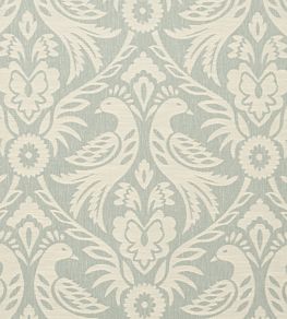 Harewood Fabric by Clarke & Clarke Duck Egg