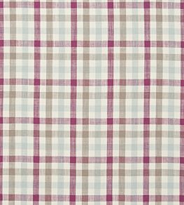 Hatfield Fabric by Clarke & Clarke Raspberry
