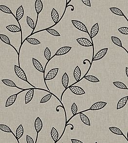 Hetton Fabric by Clarke & Clarke Charcoal