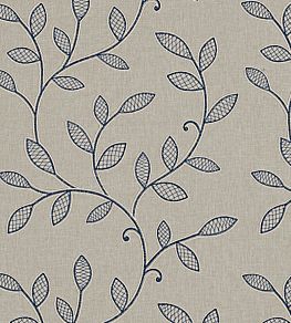 Hetton Fabric by Clarke & Clarke Denim
