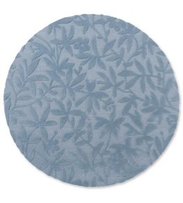 Cleavers Round Rug by Brink & Campman Seaspray