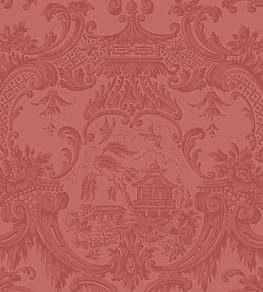 Chippendale China Wallpaper by Cole & Son Red