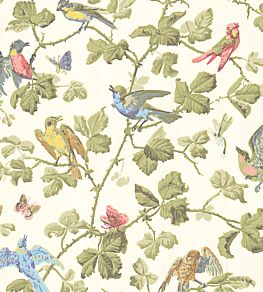 Winter Birds Wallpaper by Cole & Son Multi-coloured