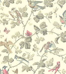 Winter Birds Wallpaper by Cole & Son Linen