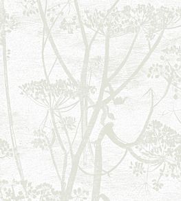 Cow Parsley Wallpaper by Cole & Son Pale Neutral Grey