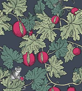 Frutto Proibito Wallpaper by Cole & Son Ink & Magenta