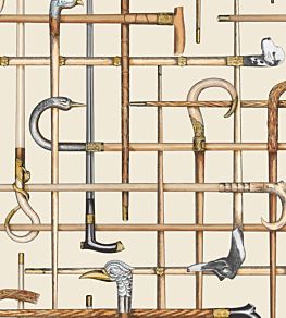 Bastoni Wallpaper by Cole & Son Cream