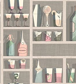 Cocktails Wallpaper by Cole & Son Pastel
