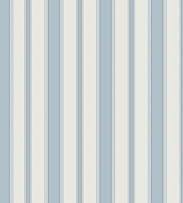 Cambridge Stripe Wallpaper by Cole & Son Pale Blue