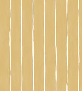 Marquee Stripe Wallpaper by Cole & Son Mustard