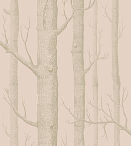 Woods Wallpaper by Cole & Son Pink & Gilver