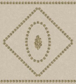 Conchiglie Wallpaper by Cole & Son Gold on Stone