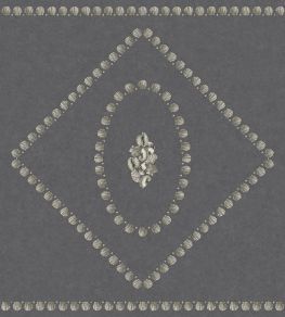 Conchiglie Wallpaper by Cole & Son Soft Gold on Charcoal