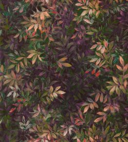Congo Wallpaper by Clarke & Clarke Amethyst/Emerald