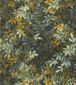 Congo Wallpaper by Clarke & Clarke Noir
