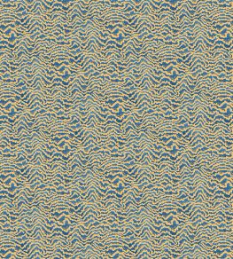 Contour Wallpaper by Ohpopsi Denim & Ochre