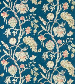 Copes Trail Fabric by Zoffany Como Blue