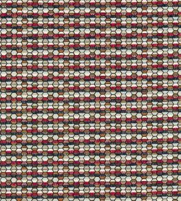 Cosmic Fabric by Clarke & Clarke Midnight/ruby
