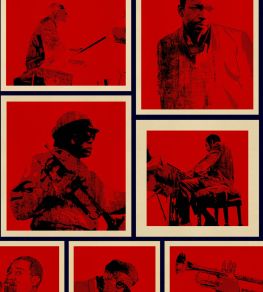 Cotton Club Wallpaper by MINDTHEGAP Red