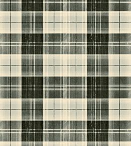 Countryside Plaid Wallpaper by MINDTHEGAP Charcoal