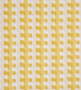 Cremaillere Fabric by Christopher Farr Cloth Lemon