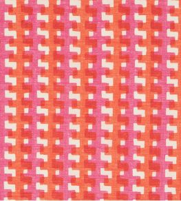 Cremaillere Performance Fabric by Christopher Farr Cloth Rosa