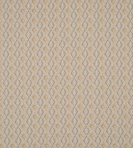 Dacca Fabric by James Hare Grey/Gold