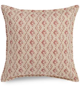 Dacca Pillow 22 x 22" by James Hare Red/Pink