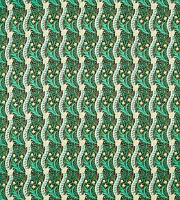 Daffodil Fabric by Morris & Co Dark Olive