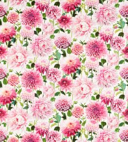 Dahlia Fabric by Harlequin Blossom / Emerald / New Beginnings